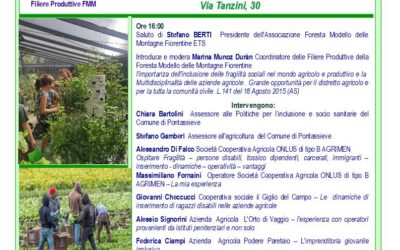 Convegno “Agricoltura e produzione, inclusione ed opportunità”